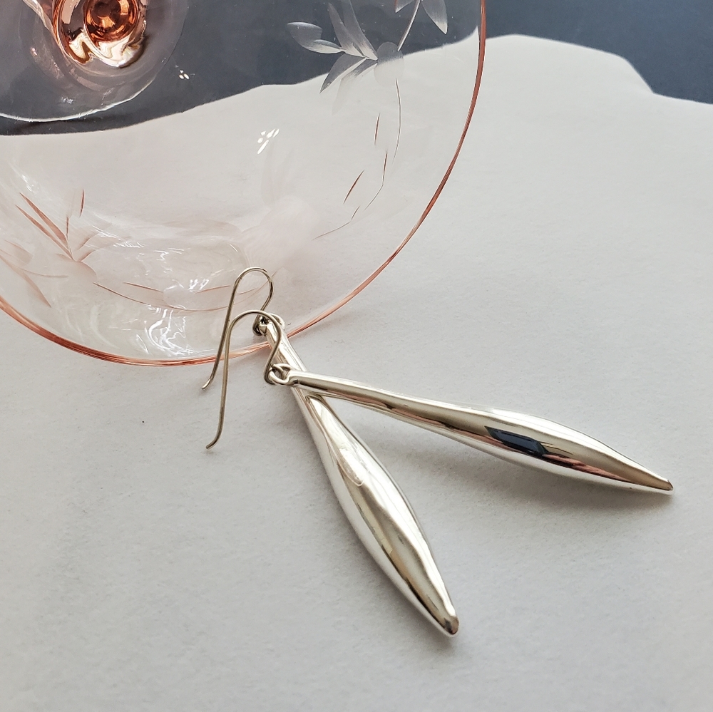 Shablool Didae Elongated Dangle Earrings 925 ⬇️PRICE DROP⬇️